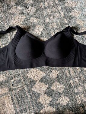 SHECURVE Wireless Bra - Black, XL; NWT